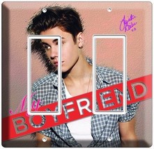 Justin Bieber My Boyfriend Teen Girls Room Decor Light Switch Outlet Wall Plates - £10.17 GBP+