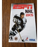 ESPN NHL 2K5 Playstation 2 PS2 MANUAL ONLY - £3.09 GBP