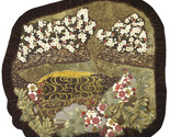 Quiet Pond: Quilted Art Wall Hanging, Oriental fabrics - $642.42 CAD
