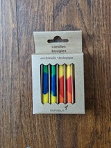 Papyrus Eco Friendly Colorblock Birthday Candles, 12 Count - £3.90 GBP