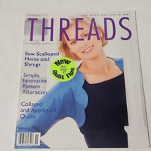 Threads Magazine November 1999 Number 85 Sew Scalloped Hems and Shrugs - $12.98