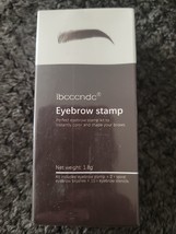 Eyebrow Stamp Brow Shaping Kit Definer Makeup Powder Stencils Set Dark B... - $187.97 MXN