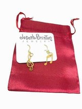 Dainty Treble Clef Earring Joseph Brinton Hypoallergenic 14 K Wires Made in USA - £17.93 GBP