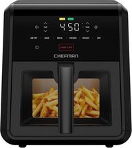 Chefman RJ38-7TW 7-Qt 6-in-1 TurboFry Air Fryer - Black (Used) - $67.49