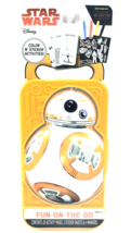 Disney Star Wars Color N&#39; Sticker Activities Fun on The Go 27 Items Age 3+ Toy - £5.25 GBP