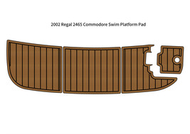 2002 Regal 2465 Commodore Swim Platform Step Pad Boat EVA Foam Teak Deck... - $305.00