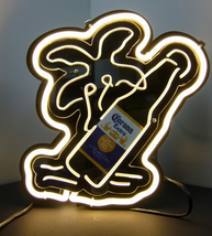 Corona Extra Palm Tree Seaside 3D Acrylic Beer Bar Neon Light Sign 10&#39;&#39; x 8&#39;&#39; - £156.89 GBP