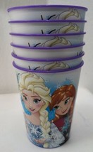 6 Frozen Doodle Cups Disney Frozen Elsa Anna Olaf 16oz Party ware - £6.09 GBP