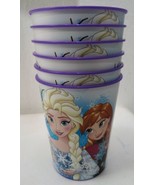 6 Frozen Doodle Cups Disney Frozen Elsa Anna Olaf 16oz Party ware - €6,64 EUR