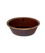 Hull Pottery Brown Glaze Drip Vintage Oval Casserole/Serving Dish Bowl 1... - $24.00