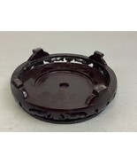 Vintage Wooden Carved Ornate Vase Stand - $187.97 MXN
