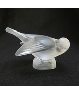 Lalique Sparrow ~ "Head in Wing" ~ Excellent & Signed - $140.00