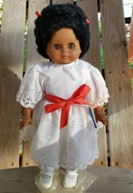 80s Goebel Doll African American Black Hair Brown Numbered Sheree Engel Puppe - £43.92 GBP