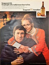SEAGRAM&#39;S VO CANADIAN WHISKEY-Couple-Live good-1971 Vintage Print Ad - €9,14 EUR