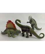 Dinosaur Plastic Figure Lot Dimetrodon Apatosaurus Prehistoric Animal Vi... - $276.10 MXN