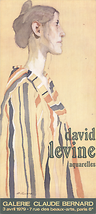 DAVID LEVINE Aquarelles, 1980 - £34.99 GBP