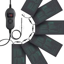6 Pack 30W Seedling Heating Mats 10" x 20.75" with Thermostat - Perfect ... - $197.95
