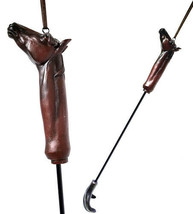 Western Brown Country Horse Long Reach Hand Back Scratcher Wall Hanging Figurine - £19.97 GBP