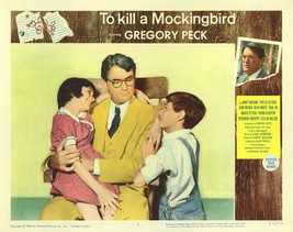TO KILL A MOCKINGBIRD POSTER 11x14 IN LOBBY CARD ATTICUS SCOUT &amp; JEM HAR... - £19.65 GBP