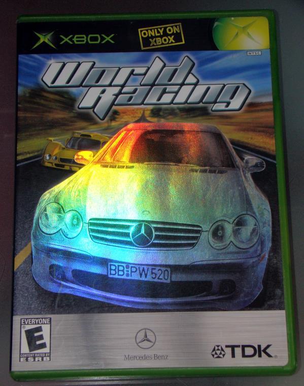 XBOX - WORLD RACING (Complete with Instructions) - Video Games