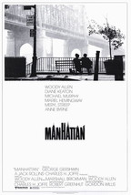 MANHATTAN MOVIE POSTER 27X40 IN WOODY ALLEN DIANE KEATON 69X101 CM  - £27.96 GBP