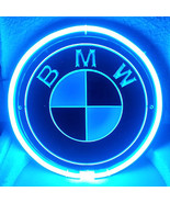 BMW Logo 3D Acrylic Beer Bar Neon Light Sign 11&#39;&#39; Diameter - £155.58 GBP