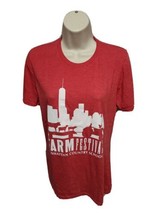 Manhattan Country School Farm Festival Womens Small Red TShirt - $19.80