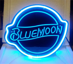 Blue Moon 3D Acrylic Beer Bar Neon Light Sign 11&#39;&#39; x 9&#39;&#39; - £159.07 GBP