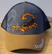 Scorpion Arachnid Stinger Tail Snapback Mesh Back Baseball Cap #2 - £11.81 GBP