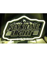 Keystone Light 3D Acrylic Beer Bar Neon Light Sign 12&#39;&#39; x 7&#39;&#39; - £155.58 GBP