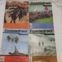 Lot Of (4) Counter Attack Magazines Vol 1-4 *No Insert Games* - £33.55 GBP
