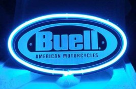 Buell American Motorcycles 3D Acrylic Beer Bar Neon Light Sign 12&#39;&#39; x 7&#39;&#39;  - £159.04 GBP