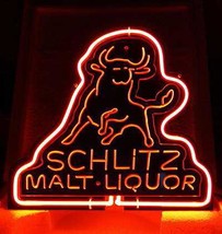 Joseph Schlitz Malt Liquor 3D Acrylic Beer Bar Neon Light Sign 12&#39;&#39; x 11&#39;&#39;  - £159.04 GBP