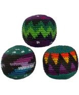 Set of 3 Hacky Sacks, Assorted Colors - $17.81