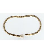 14K ITALY Yellow Gold  Bracelet  7”  4mm 1.9 grams Excelent Condition - $208.95