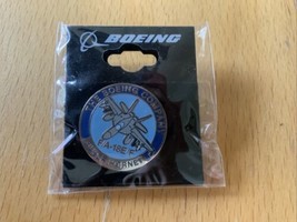 Boeing pin F/A-18 E/F Super Hornet Pin New in Package - £15.56 GBP