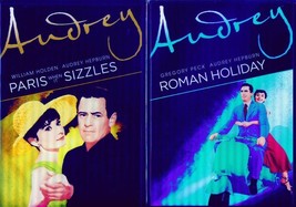 Audrey Hepburn: Paris Als Brutzelt + Roman Urlaub - Holden + Peck - Neu 2 DVD - £11.55 GBP