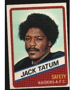 Wonder Bread football card #20 Jack Tatum 1976 - £0.78 GBP