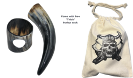 Authentic Ox Horn Drinking Cup&#39;s (4 Syles) - £36.05 GBP+