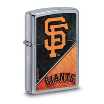 Zippo® MLB® San Francisco Giants Street Chrome™ Lighter - £27.51 GBP