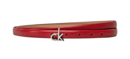 Calvin Klein Women Belt - 36 Red Elegant Designer Fashion 2025 Collection - $1,182.35 MXN