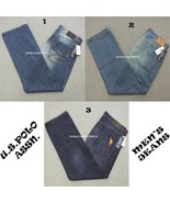 US POLO ASSN NEW MEN&#39;S SLIM STRAIGHT JEAN NWT SIZE 33 34 38 BELOW WAIST ... - $30.02 CAD