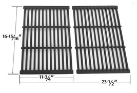 Cast-Iron Grates For Members Mark REGAL04CLP &amp; Grill Chef SS525-B, Gas Grill - £54.85 GBP