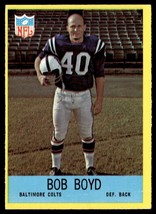 1967 Philadelphia #15 Bob Boyd VGEX-B107R12 - £38.93 GBP