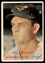 1957 Topps #194 Hal Brown  VG-EX-B111R2 - £15.53 GBP