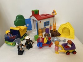 Vintage Playmobil Assortment of Pieces, Park, City and Camping Theme - £18.68 GBP