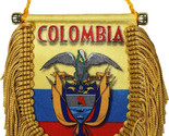 Colombia Window Hanging Flag (Shield) - $9.54