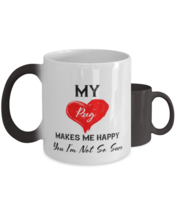 Dog Mugs My Pug Makes Me Happy CC-Mug  - £14.34 GBP