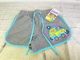 Scooby-Doo Mystery Machine Loungewear Pajama Shorts Gray Blue Womens Juniors XS - £13.88 GBP