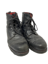 Harley Davidson #95213 Men's Ankle Riding Boots Black Leather 10.5 - $53.19